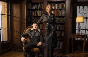 Stella Maxwell & Charlie Hunnam Layer Up in Macakage