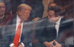 BURYING THE HATCHET? Elon Musk and President Trump Seen Chatting Side by Side at Charlie Kirk Memorial (VIDEO) | The Gateway Pundit