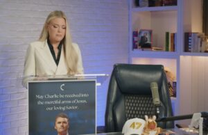 Erika Kirk Fights Through Tears As She Explains What She Had to Tell Her 3-Year-Old Daughter About Her Daddy (VIDEO) | The Gateway Pundit