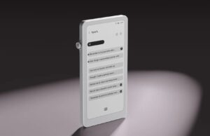 The Krono e-reader is designed to keep you focused and free of distractions