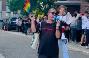 SICK: Godless Pro-Abortion Protester Chants “Erika Kirk Has Got To Go” at TPUSA’s First Campus Event Since Charlie Kirk’s Assassination | The Gateway Pundit