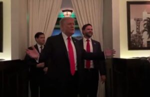 President Trump Celebrates DC Crime Fighting Success by Going Out for Dinner; Stares Down Hamas Supporting Code Pink Protesters Who Heckled Him Inside Restaurant in Security Breach | The Gateway Pundit