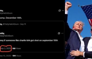 X Account That Predicted Charlie Kirk’s Assassination a Week in Advance Posted a Date for Trump Before Deleting Account | The Gateway Pundit