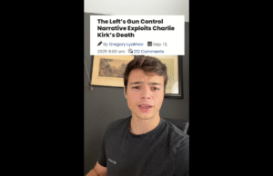 Victor Reacts: The Left Is Using an Example of Violence Against Conservatives to Disarm Conservatives (VIDEO) | The Gateway Pundit