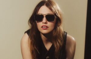 Aimee Lou Wood is th New Face of Versace Greca Eyewear