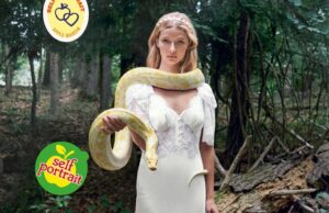 Apple Martin Escapes to Nature in Self-Portrait