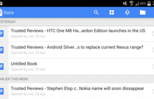 Google Sheets and Docs standalone apps now available for Android and Apple devices