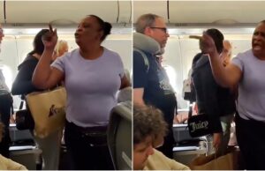 ENTITLED Woman Blocks Entire Plane of Passengers from Exiting, DEMANDS Her Daughter Seated Several Rows Behind Be Allowed to Leave First (VIDEO) | The Gateway Pundit