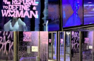 PROTECT WOMEN: Out-of-Control Trans Activists Vandalize Europe’s Largest Feminist Conference Happening in the UK | The Gateway Pundit
