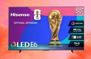Save 33% on a Hisense 50-inch QLED 4K TV with Fire TV built-in