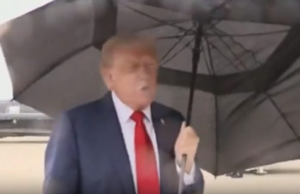 Trump Has To Flee The Country To Find Someone Who Will Applaud Him