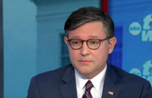 Mike Johnson Falls Apart When Pressed On Not Swearing In Adelita Grijalva