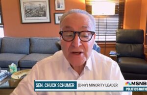 (VIDEO) Chuck Scumer Calls for “Forceful” Uprising in Response to Letitia James Indictment | The Gateway Pundit