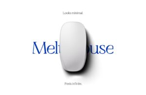 The Melt Mouse is a more practical take on the Magic Mouse