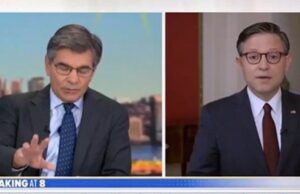 Speaker Mike Johnson OWNS George Stephanopoulos in Debate Over Democrats Supporting Healthcare for Illegals (VIDEO) | The Gateway Pundit