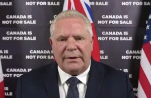 JUST IN: Ontario Premier Doug Ford Caves, Pulls Anti-Tariff Ad Campaign After Trump Ends Trade Negotiations with Canada | The Gateway Pundit