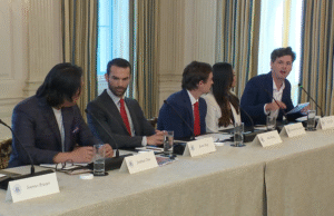 Leftist Anti-Ice Protestor Points Finger Gun to Threaten Conservative Reporter | The Gateway Pundit