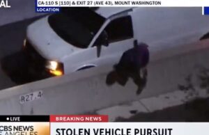 SHOCK VIDEO: Live California Police Chase Turns Tragic as Fleeing Suspect MOWED DOWN and KILLED by Passing Car | The Gateway Pundit