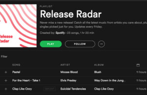 Like Spotify’s Discover Weekly? You’ll probably love Release Radar