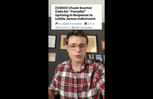 Victor Reacts: More Proof Democrats Support Violence, Schumer Calls for Forceful Uprising (VIDEO) | The Gateway Pundit