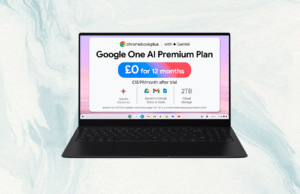 There’s 40% off the AI-infused Galaxy Chromebook Plus laptop – save £300
