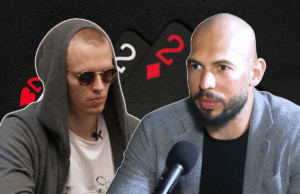 Andrew Tate appears to be promoting Ossi Ketola’s online casino platform Duel