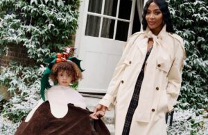 Naomi Campbell Joins Burberry’s Festive Holiday Ad