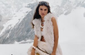 Emily Ratajkowski is Winter Chic in Kurt Geiger’s Holiday Ad