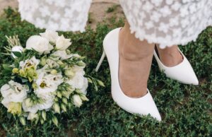 Finding The Right Shoes for a Boho Wedding Dress