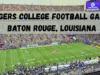 LSU Tigers College Football GameDay, Baton Rouge, Louisiana