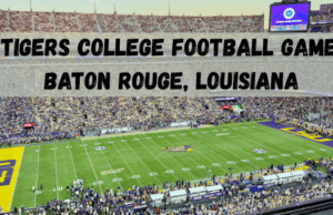 LSU Tigers College Football GameDay, Baton Rouge, Louisiana