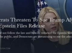 Democrats Threaten To Sue Trump After Sham Epstein Files Release