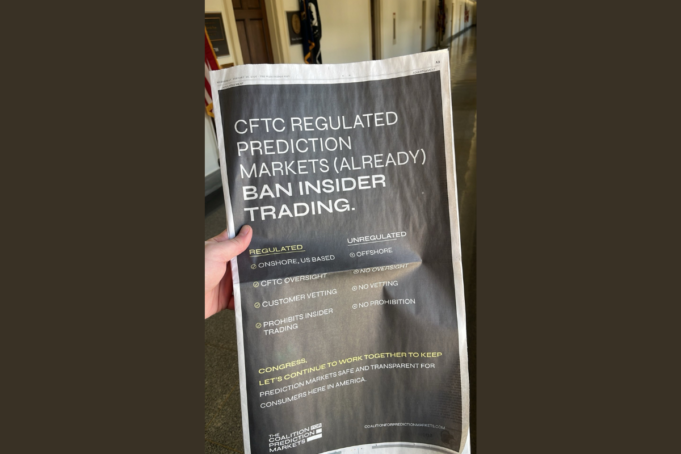 Prediction Markets coalition launches Washington Post ad