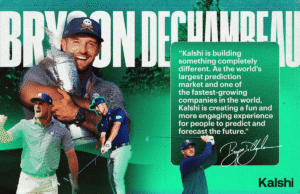 LIV Golf star Bryson DeChambeau partners with Kalshi