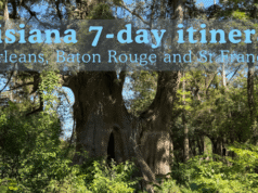 Louisiana seven day itinerary: New Orleans and Baton Rouge