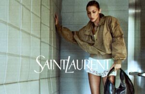Bella Hadid Looks Cool in Saint Laurent Spring 2026 Ad