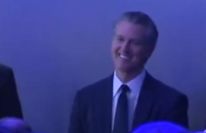 Gavin Newsom Laughs At Trump At Davos