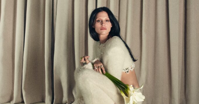 Jimmy Choo’s Cool Girl Take on Bridal Style with Gabbriette