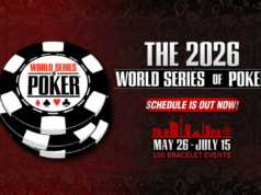 WSOP 2026 schedule and circuit details announced