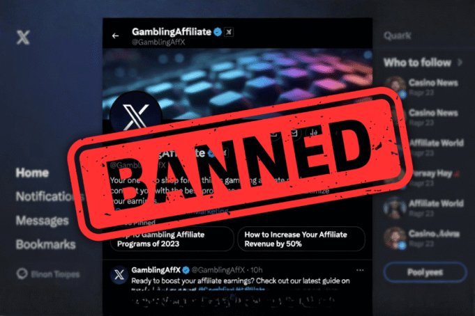 X bans gambling paid partnerships in updated policy
