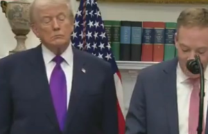 Trump Struggles To Stay Awake While Standing As He Endangers American Lives