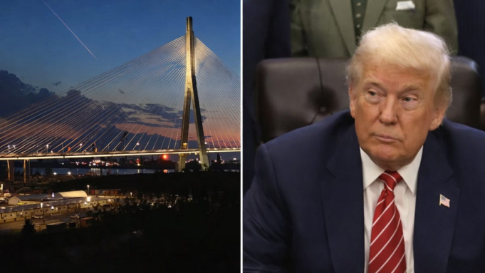 Trump Melts Down Over A Canadian Bridge And Says China Will Ban Hockey In Canada