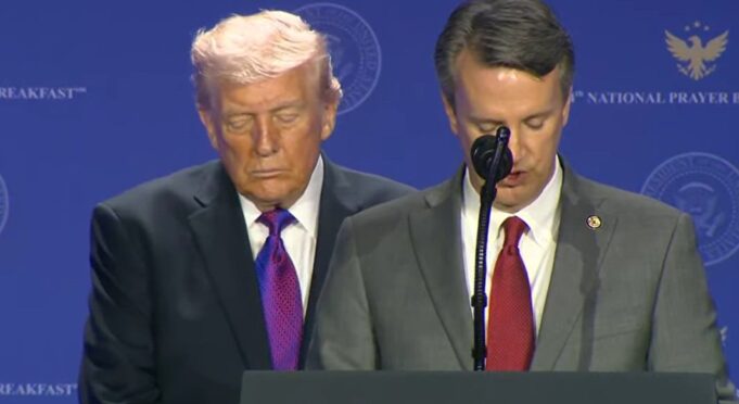 Trump’s Mental Decline Reaches New Stage At National Prayer Breakfast