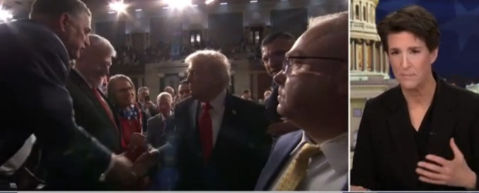 Rachel Maddow Brutally Fact Checks Trump’s State Of The Union