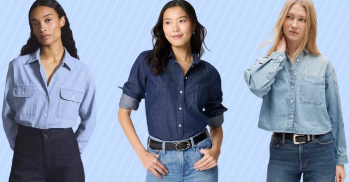 The Best Chambray Shirts for Women in 2026