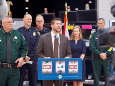 Florida seizes 623 illegal slot machines statewide