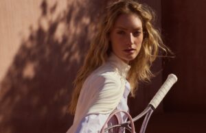 Susanne Knipper Serves Tennis Chic Style for Masion Ë