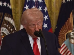 Trump Shows It’s 25th Amendment Time At Off The Rails Women’s Month Event