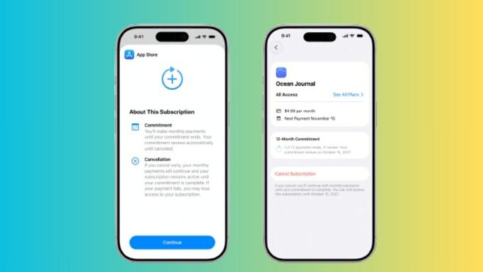 Apple’s testing 12-month subscriptions with monthly payments