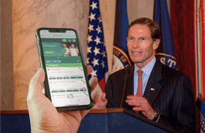 Sen. Blumenthal questions sports betting partnerships and integrity